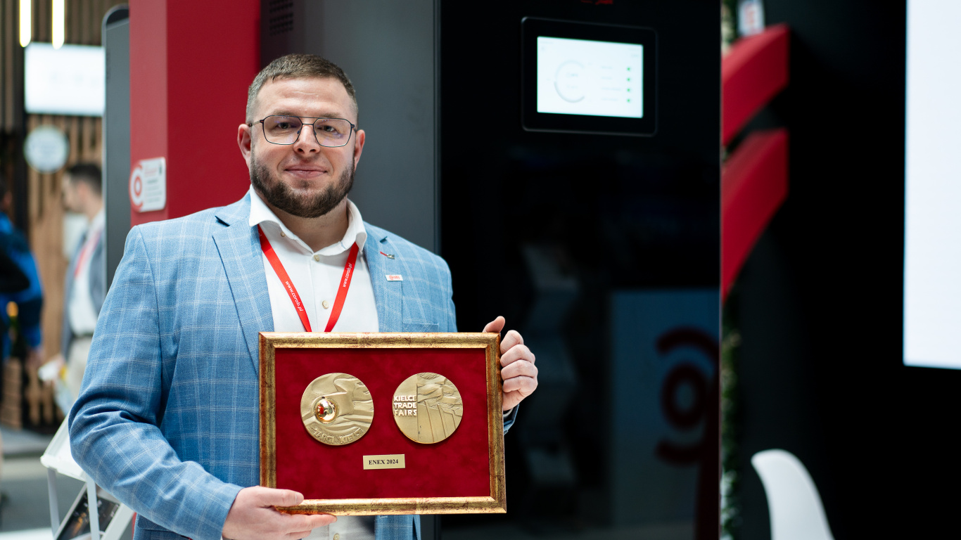 Złoty medal Targów Kielce dla pompy ciepła Encor